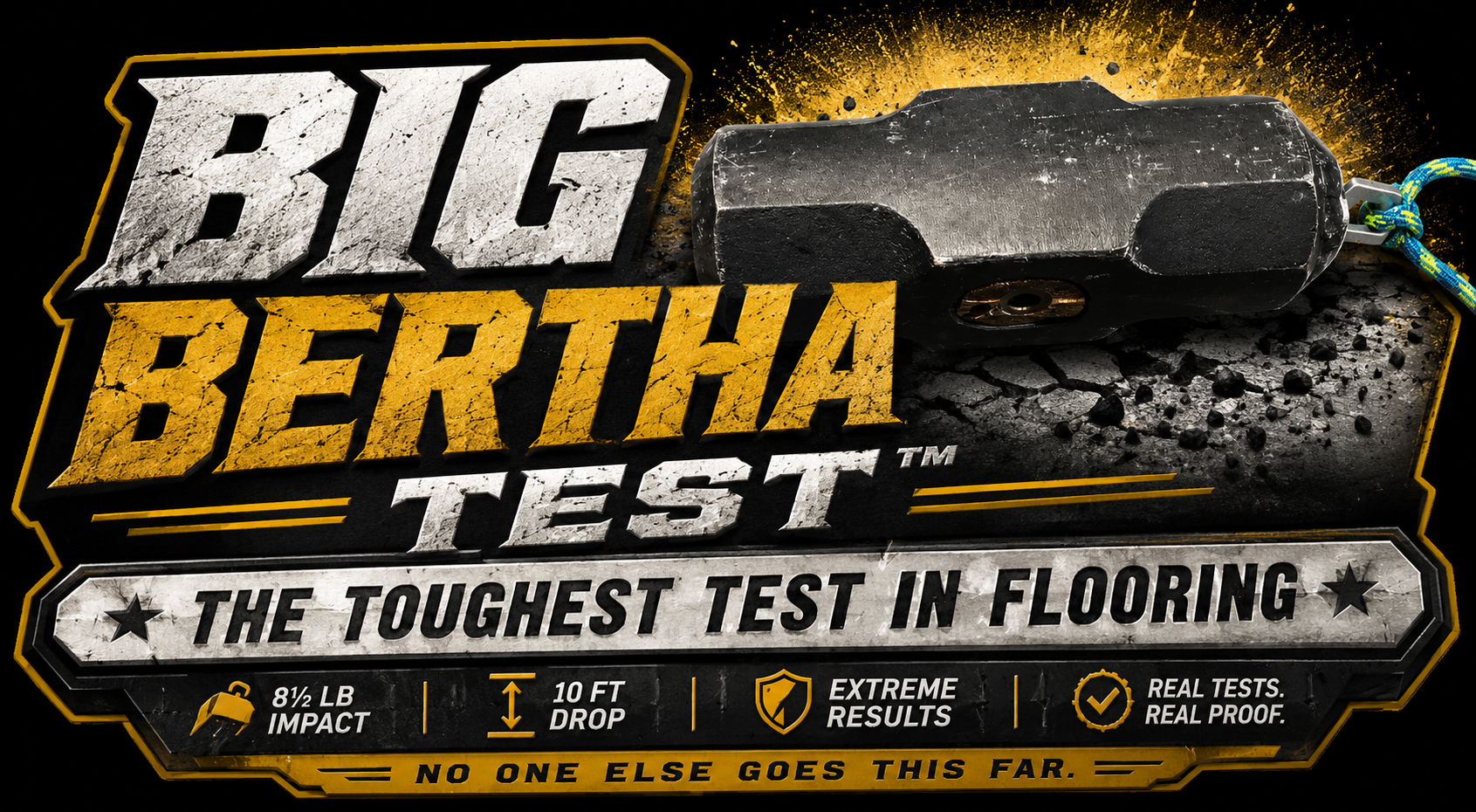 Big Bertha Test — the toughest test in flooring